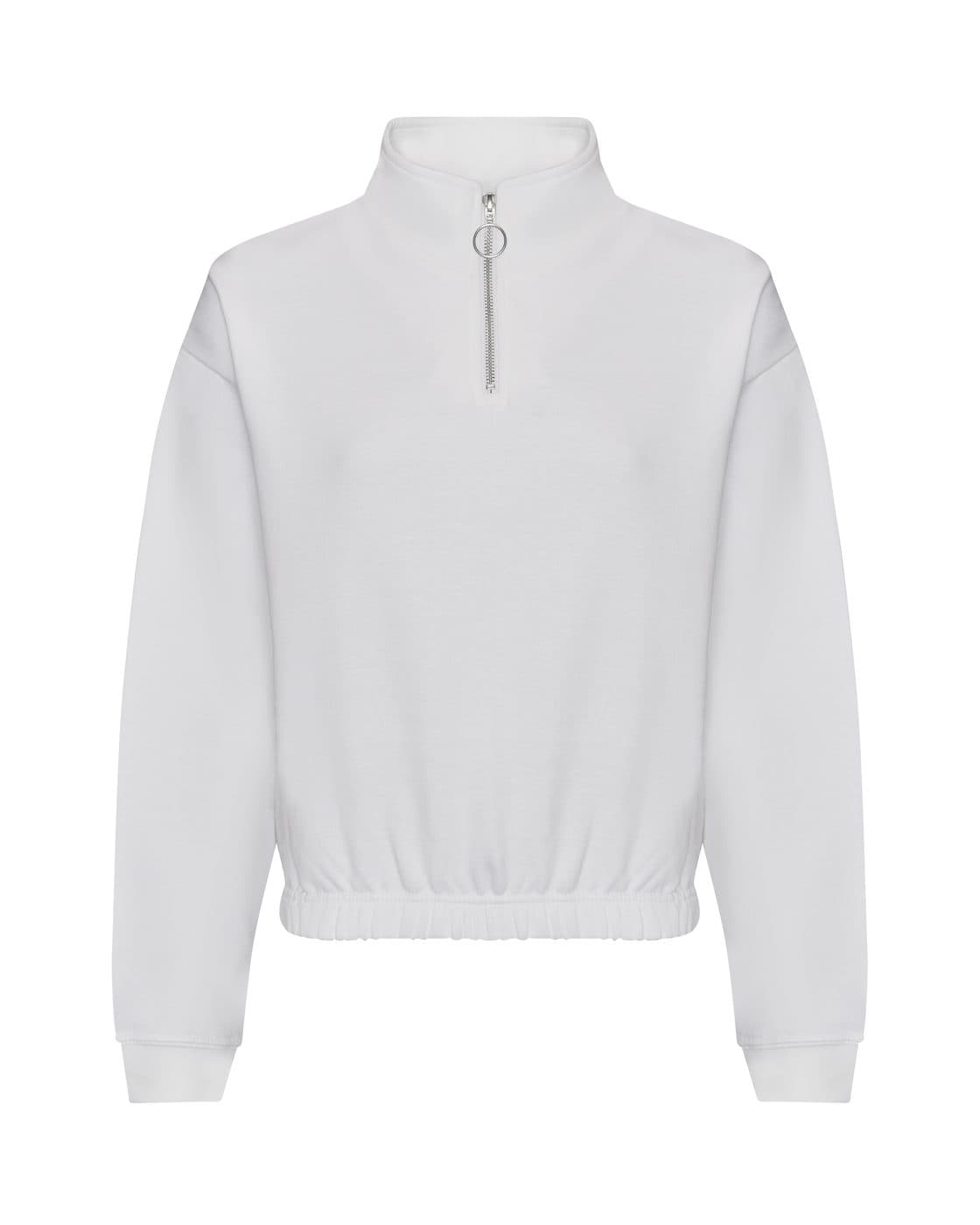 WOMEN'S CROPPED 1/4 ZIP SWEAT
