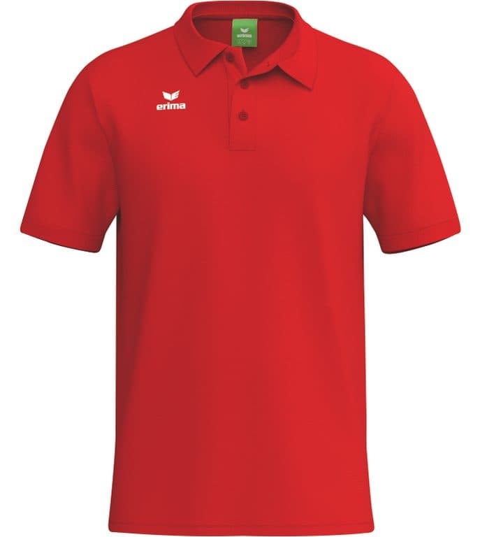 TS LOGO Poloshirt coloris Rouge