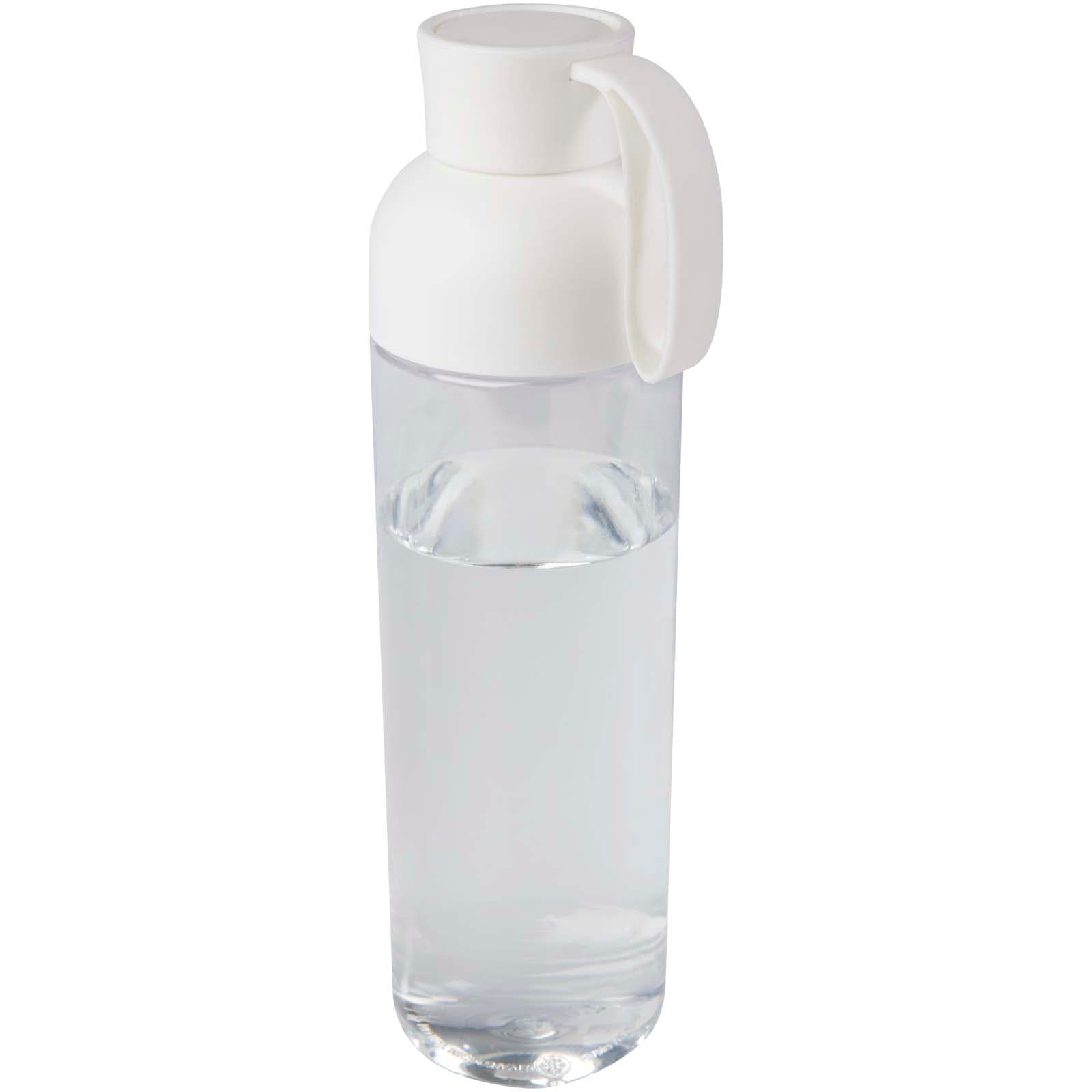 Bouteille d’eau Illuminate de 600 ml en rPET coloris Blanc