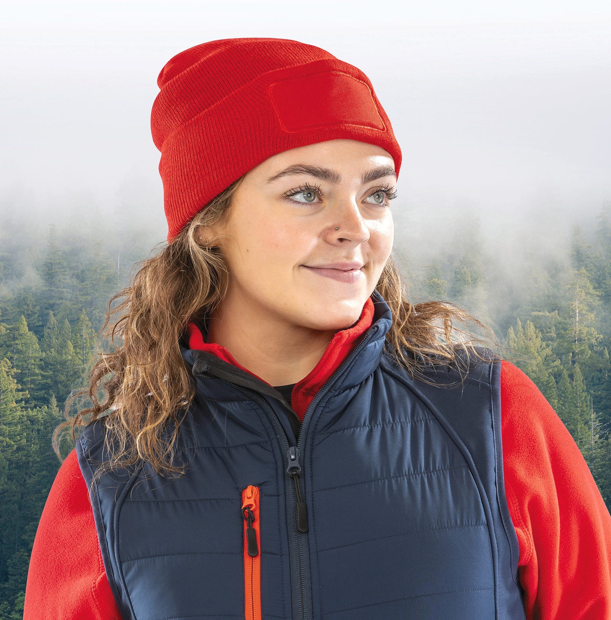 Bonnet imprimable Thinsulate™ recyclé en situation