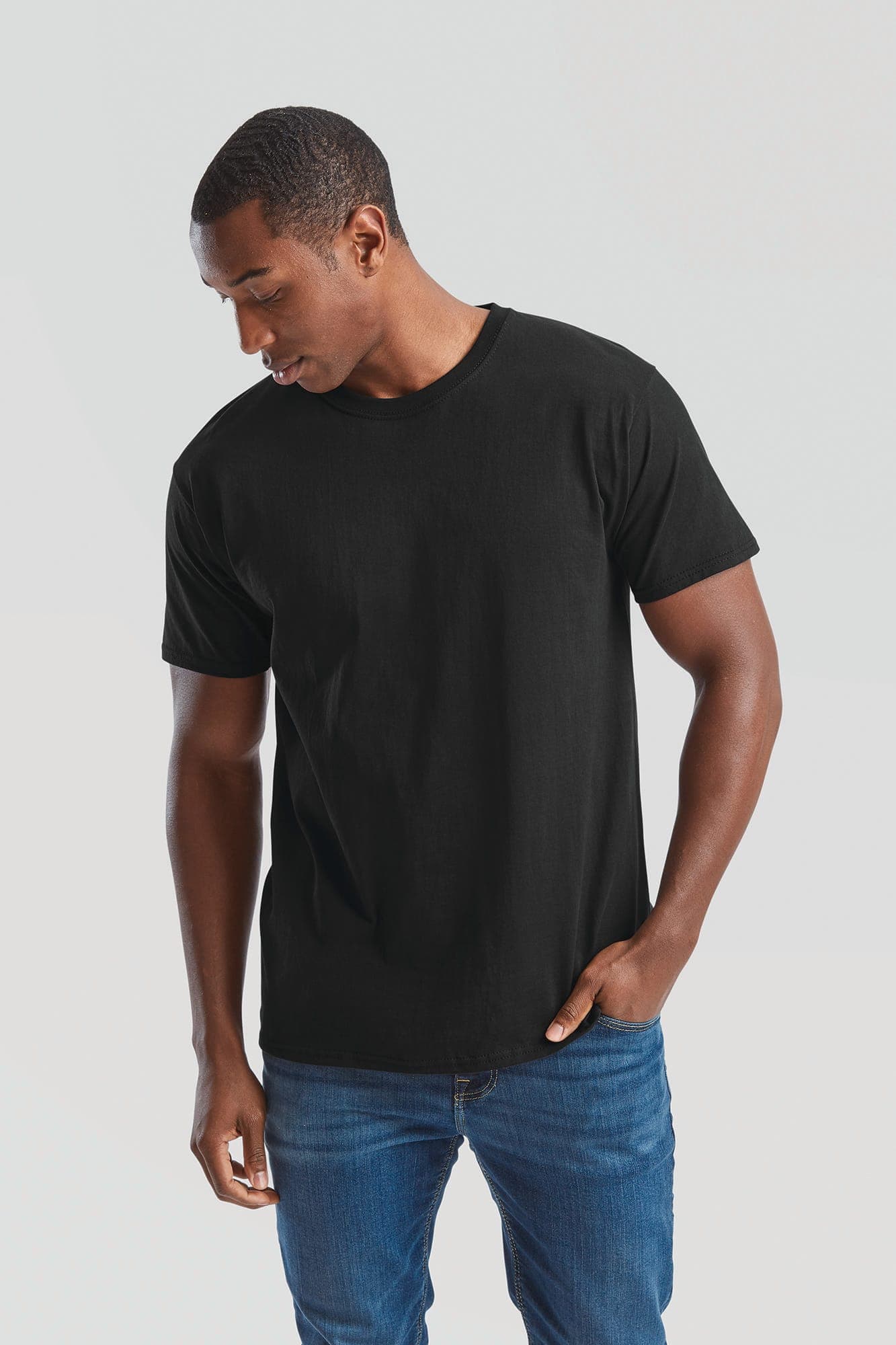 T-shirt homme Valueweight (61-036-0) en situation