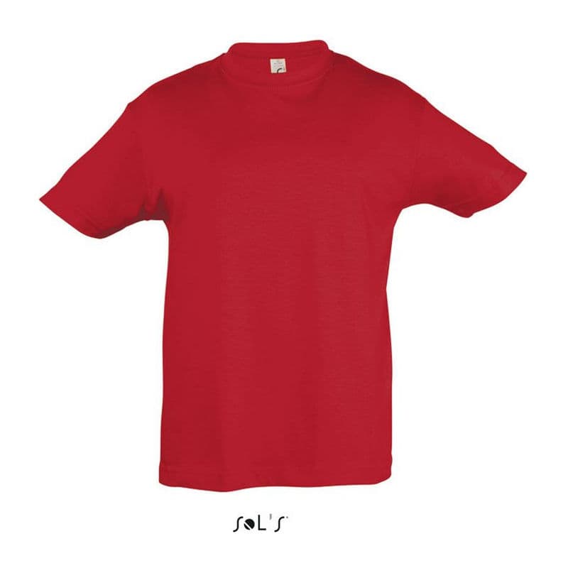 SOL'S REGENT KIDS - ROUND NECK T-SHIRT coloris Rouge