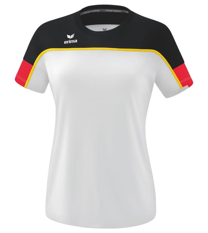 T-shirt CHANGE by erima coloris Blanc / Noir / Rouge