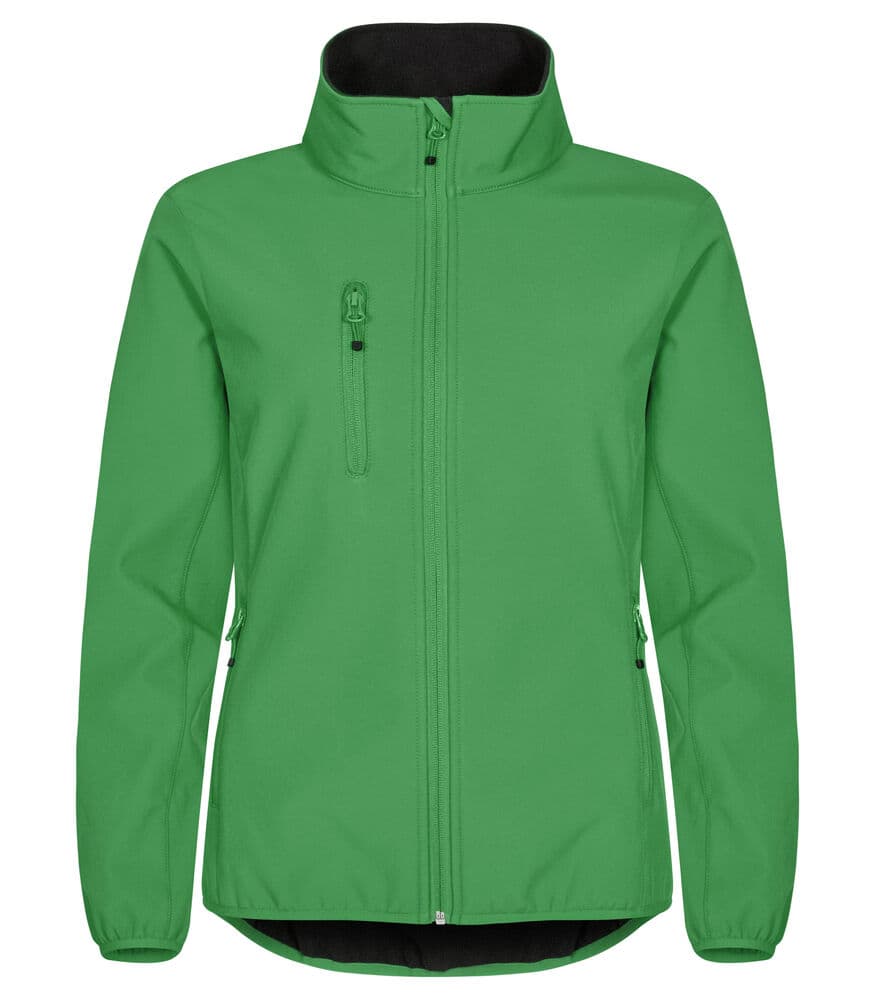 Clique Classic Softshell Jacket Women coloris Vert pomme