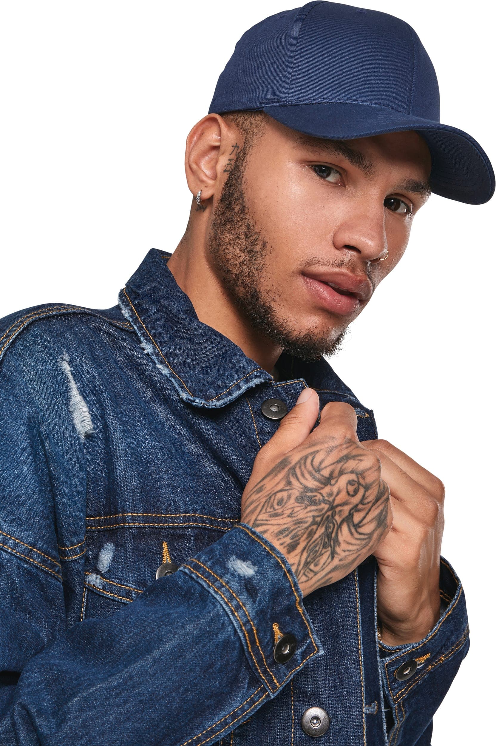 Casquette Flexfit coton organique en situation