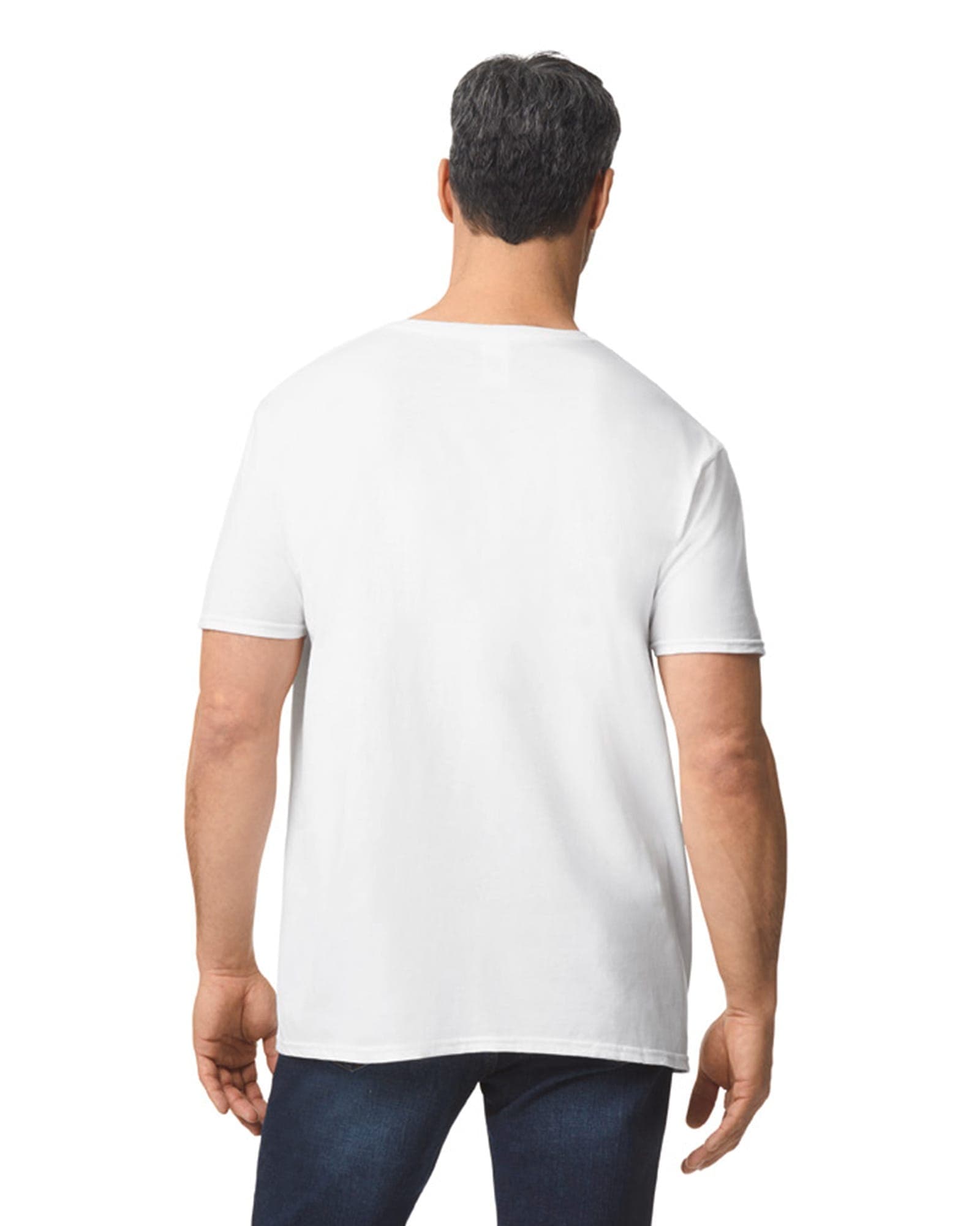 T-shirt homme col v Softstyle en situation