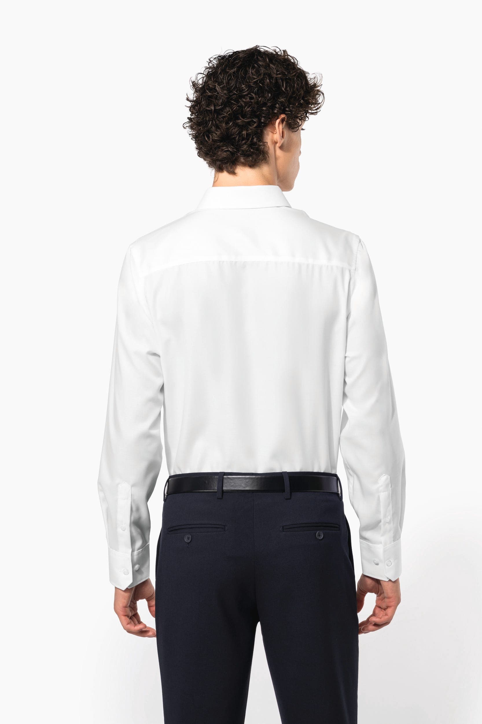 Chemise manches longues sans repassage en situation