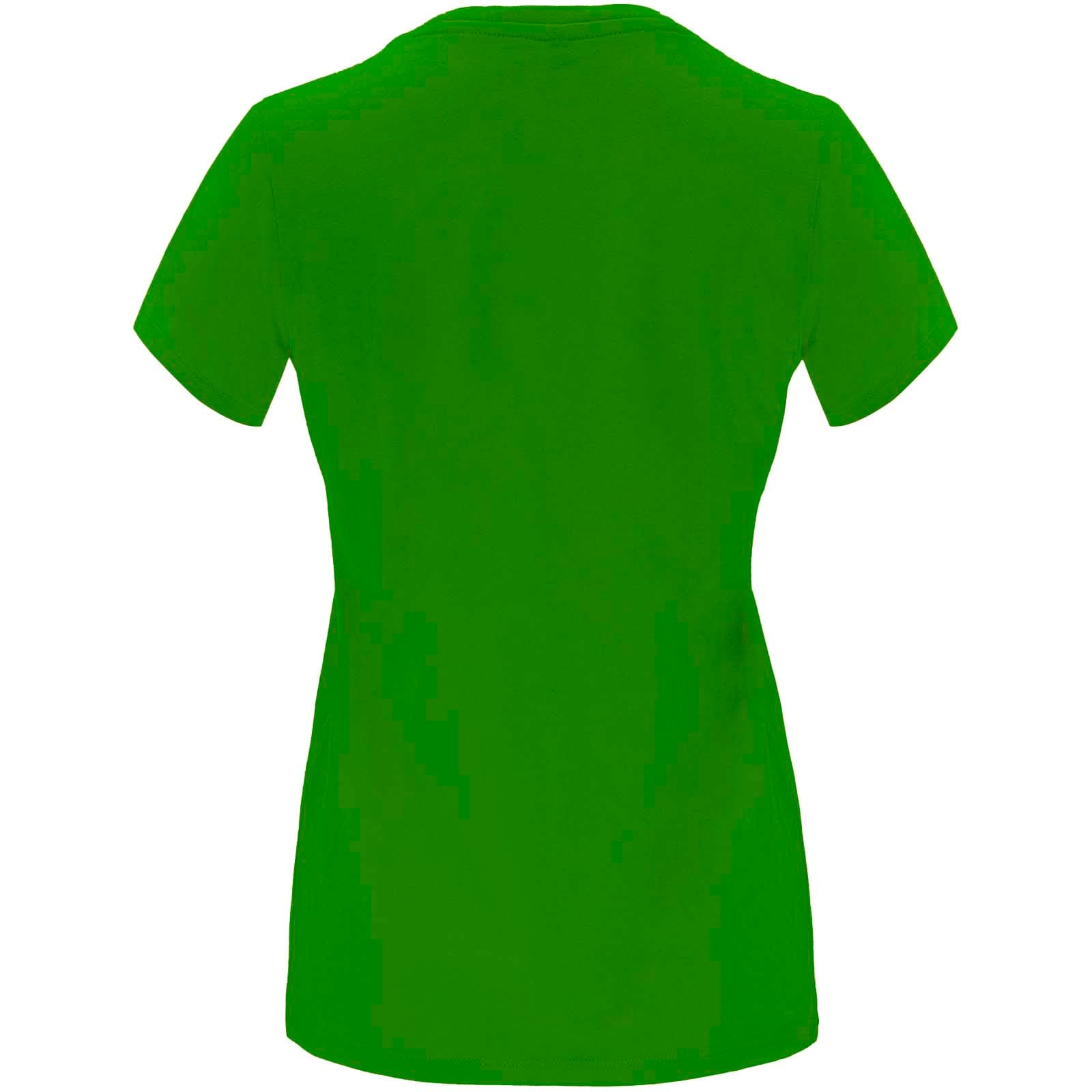 T-shirt de 170 g/m² Capri à manches courtes pour femme coloris Vert herbe