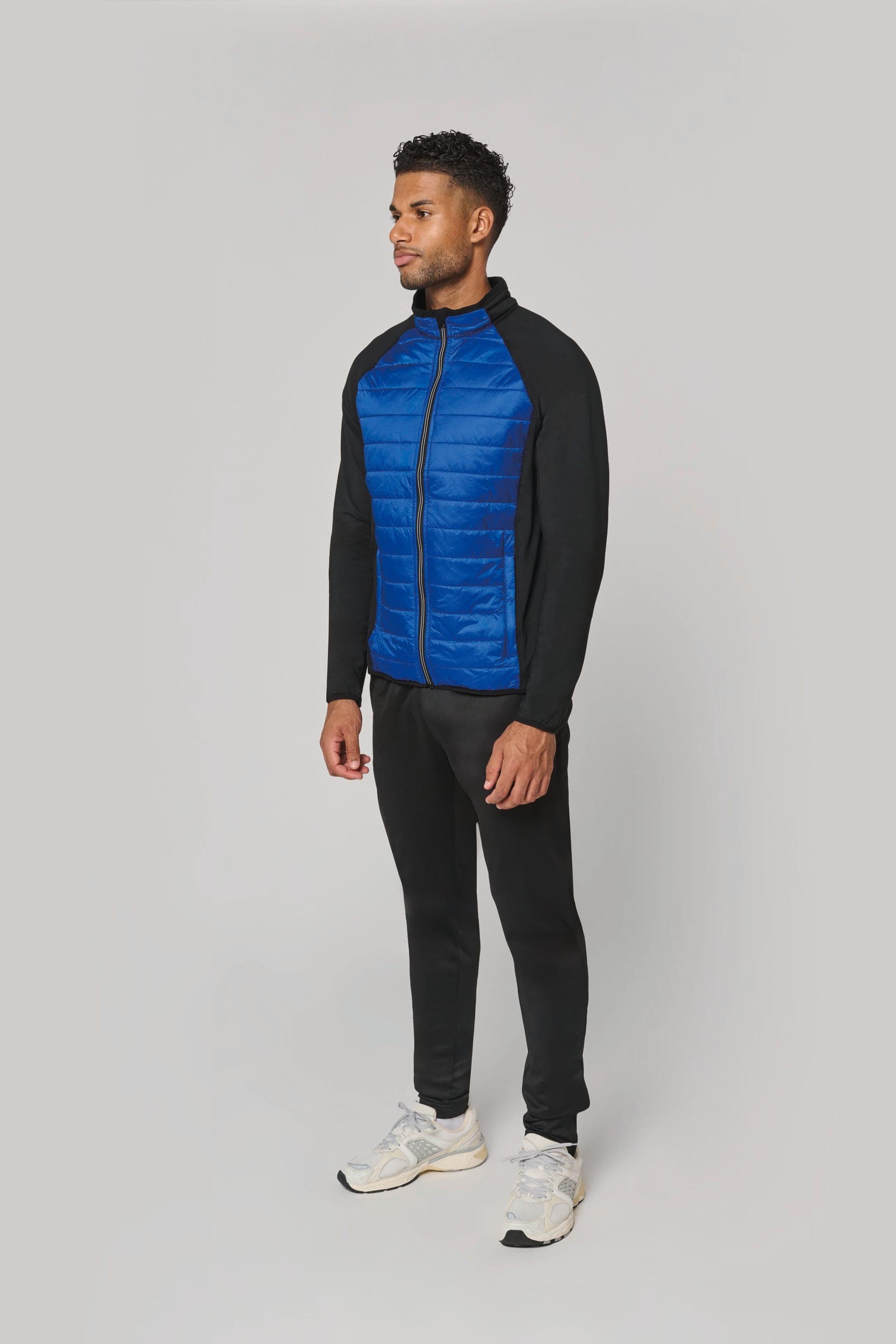 Veste sport bi-matière unisexe en situation