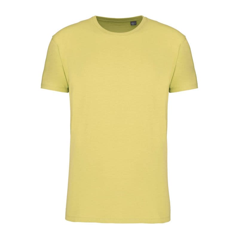 Bio150Ic Men'S Round Neck T-Shirt coloris Jaune citron