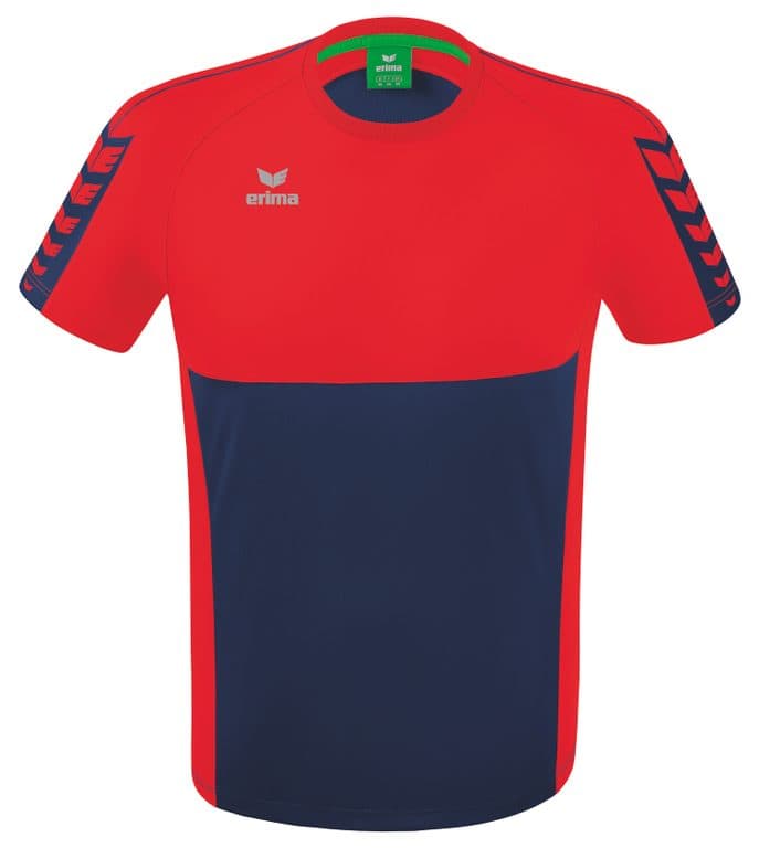 T-shirt Six Wings coloris Marine / Rouge