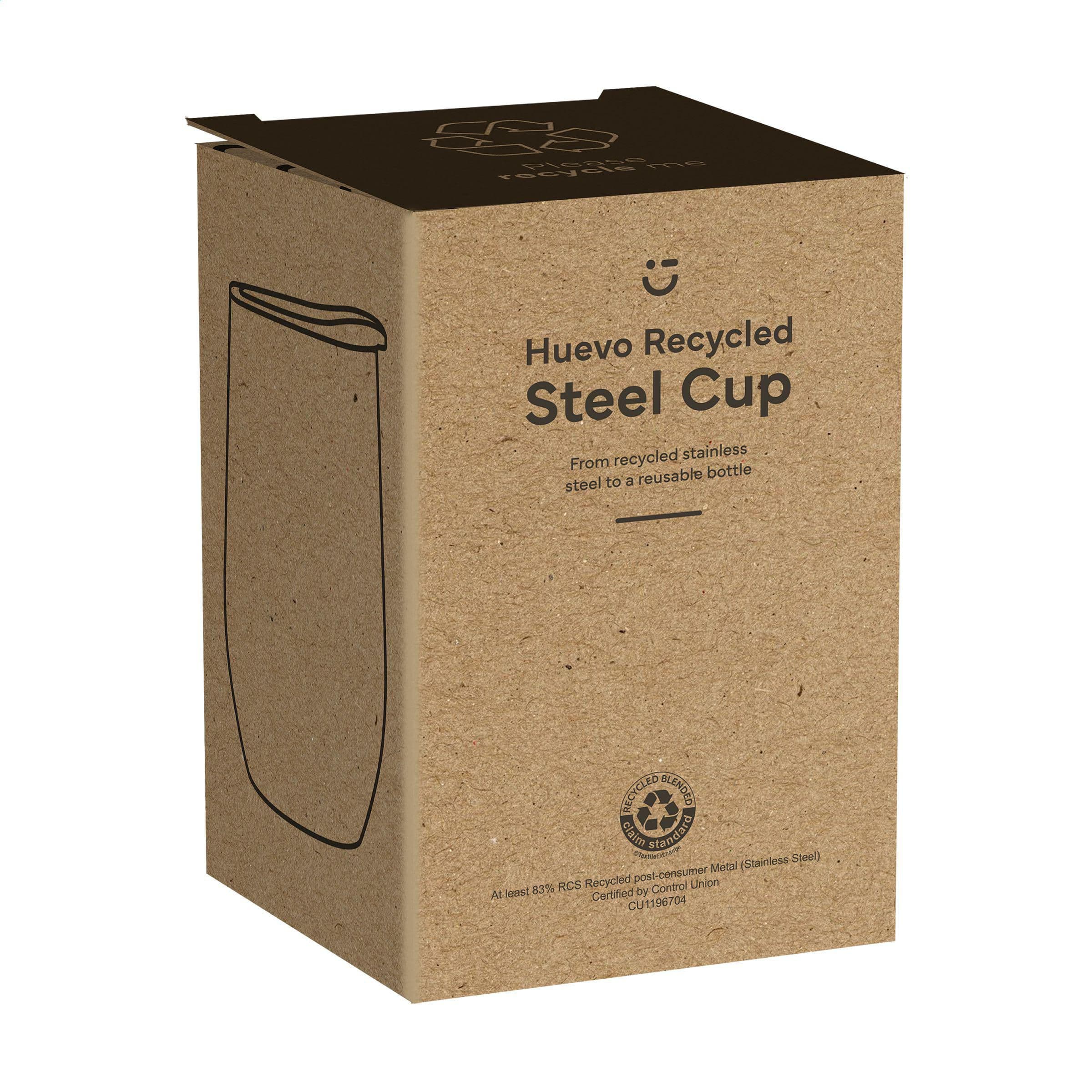 Thermos Huevo acier recyclé RCS 350 ml en situation