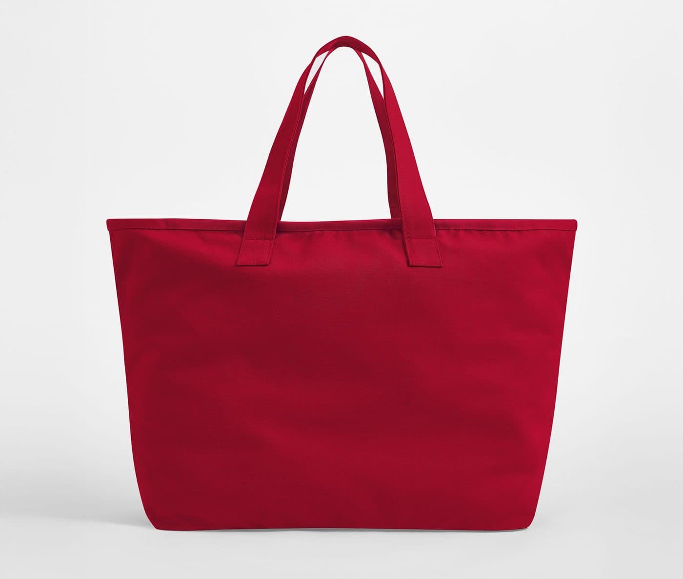 OVERSIZED HEAVY DUTY CANVAS TOTE BAG coloris Rouge écarlate