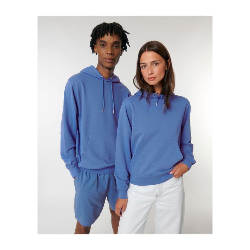 Archer unisex medium fit hoodie  coloris Bleu vif