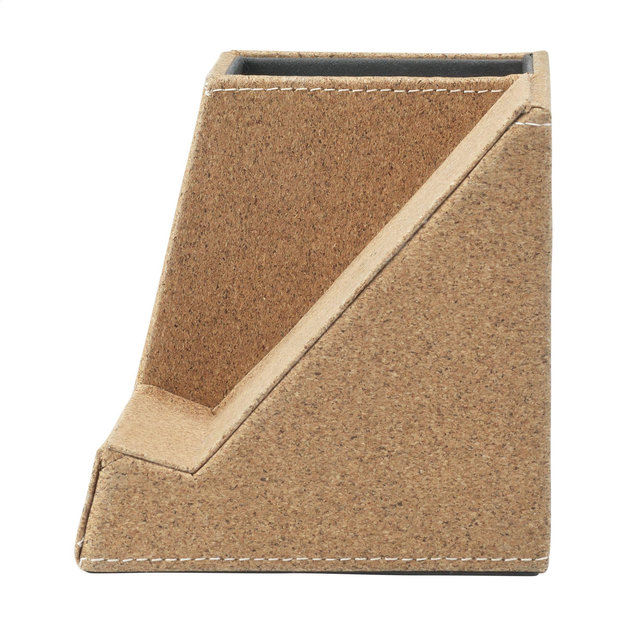 Porte-stylo Ecork chargeur sans fil en situation