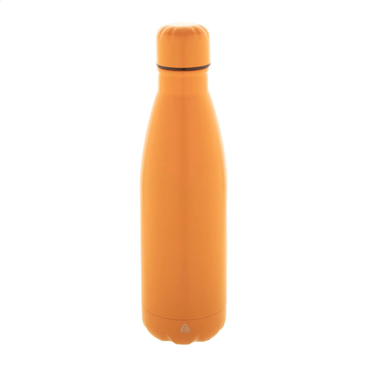 Bouteille en acier inoxydable recyclé coloris Orange