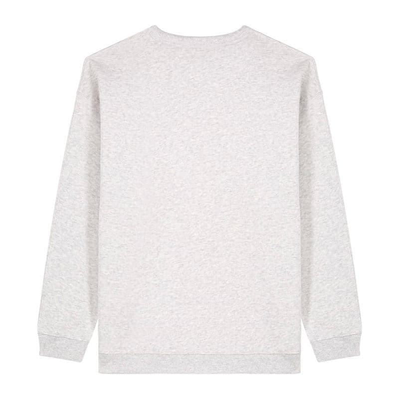 Stella Paloma oversized women's sweatshirt coloris Gris chiné froid