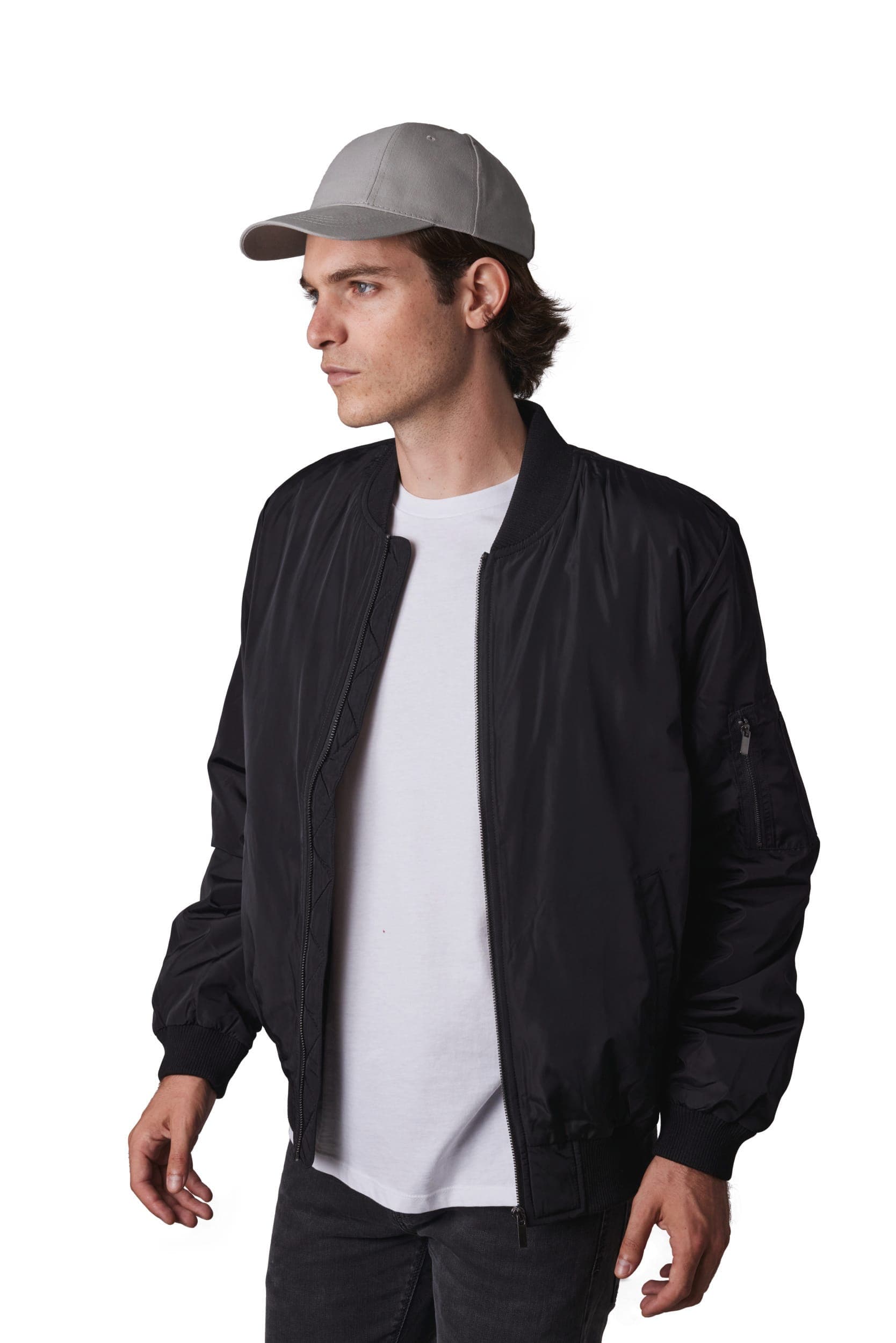 Casquette "Easy printing" - 6 panneaux en situation