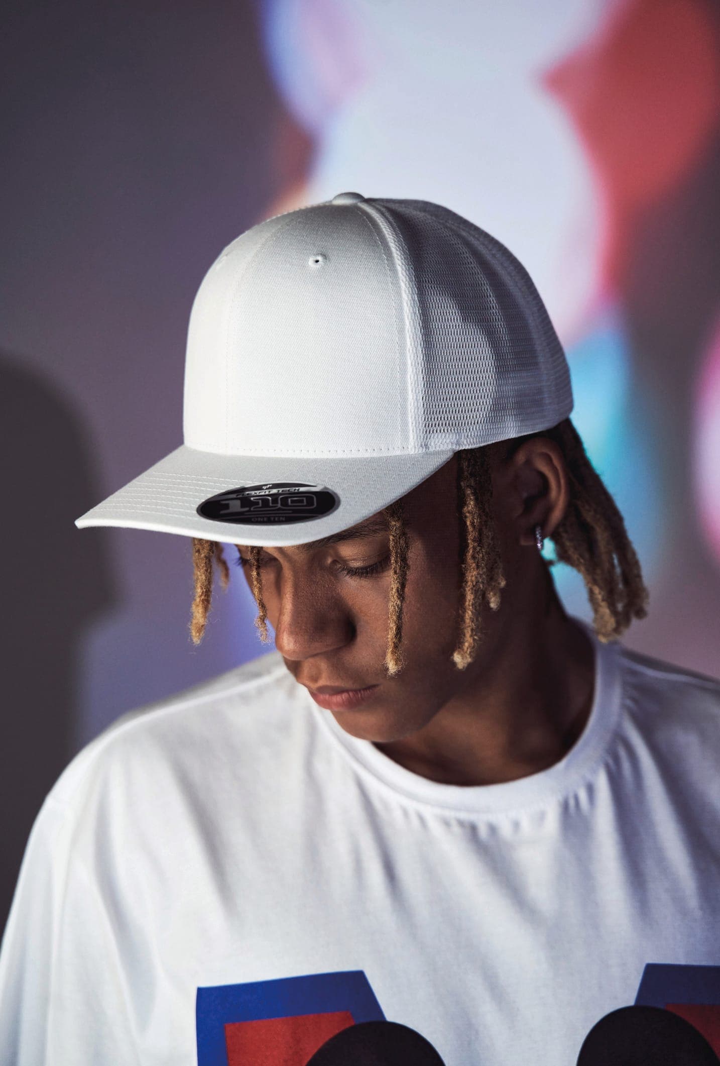 Casquette mesh en situation