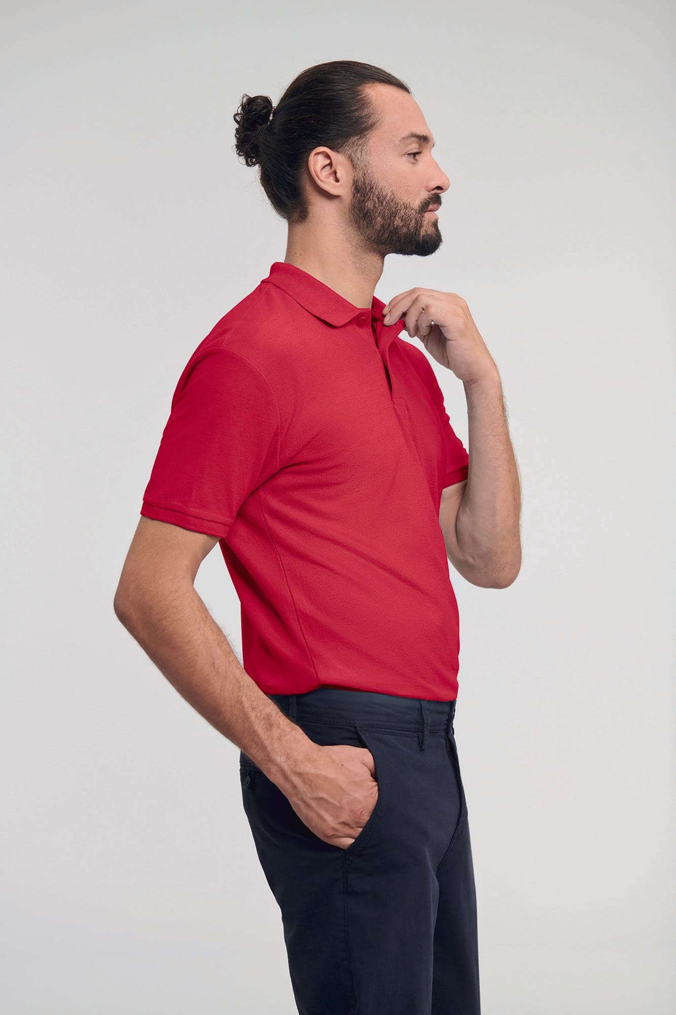 Polo homme Authentic Eco en situation