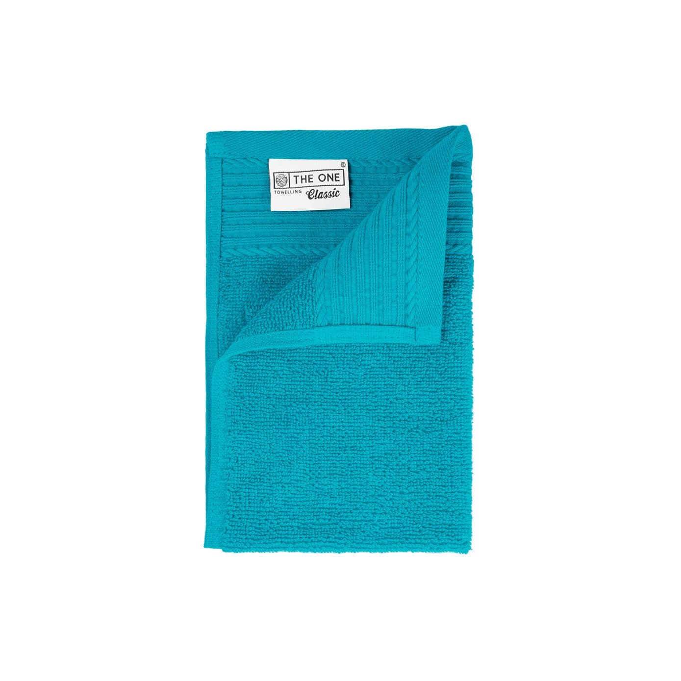 CLASSIC GUEST TOWEL coloris Turquoise