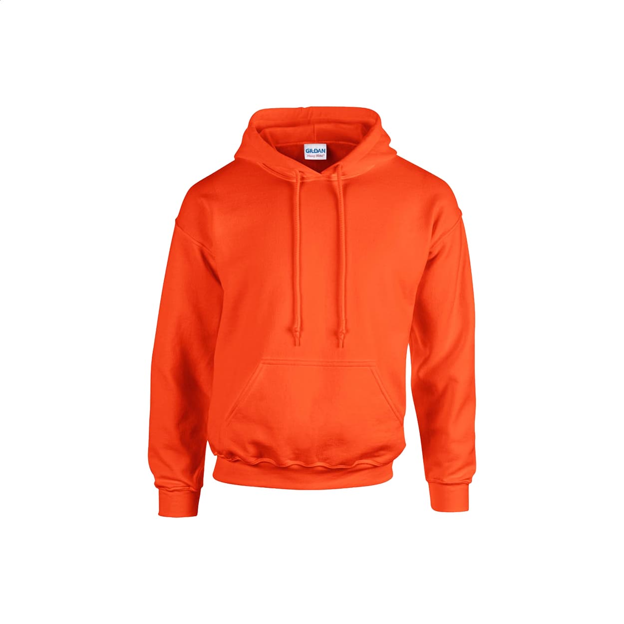 sweat à capuche coloris Orange