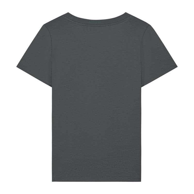 The iconic mid-light women’s fitted t-shirt coloris Anthracite