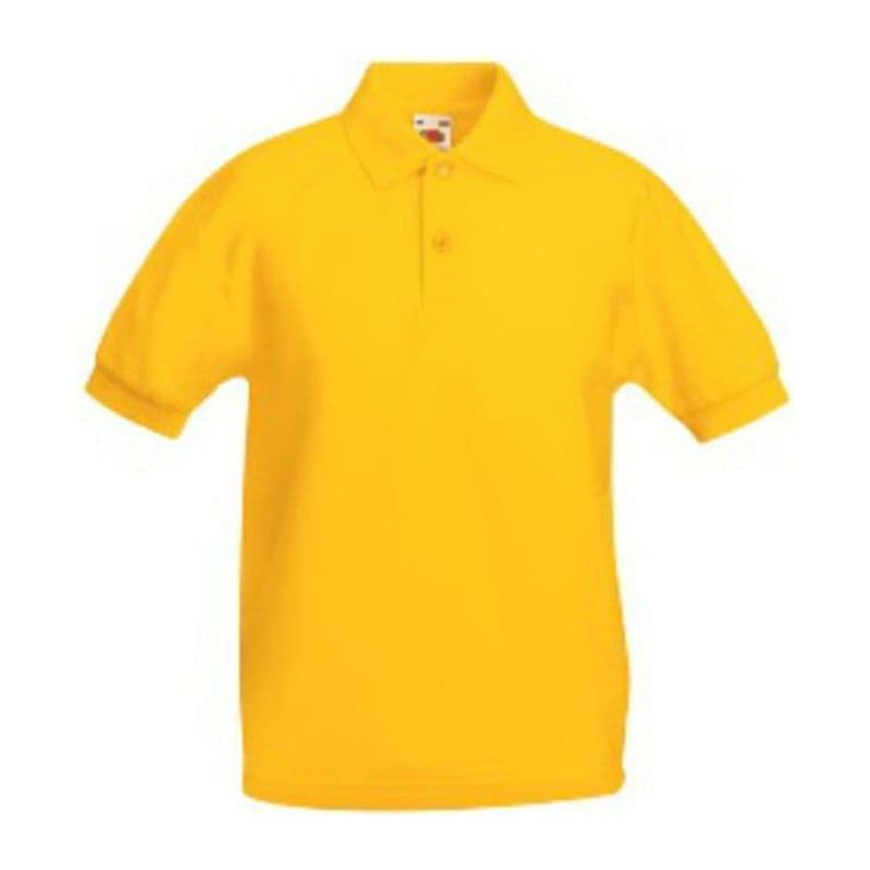 KIDS 65/35 POLO coloris Tournesol