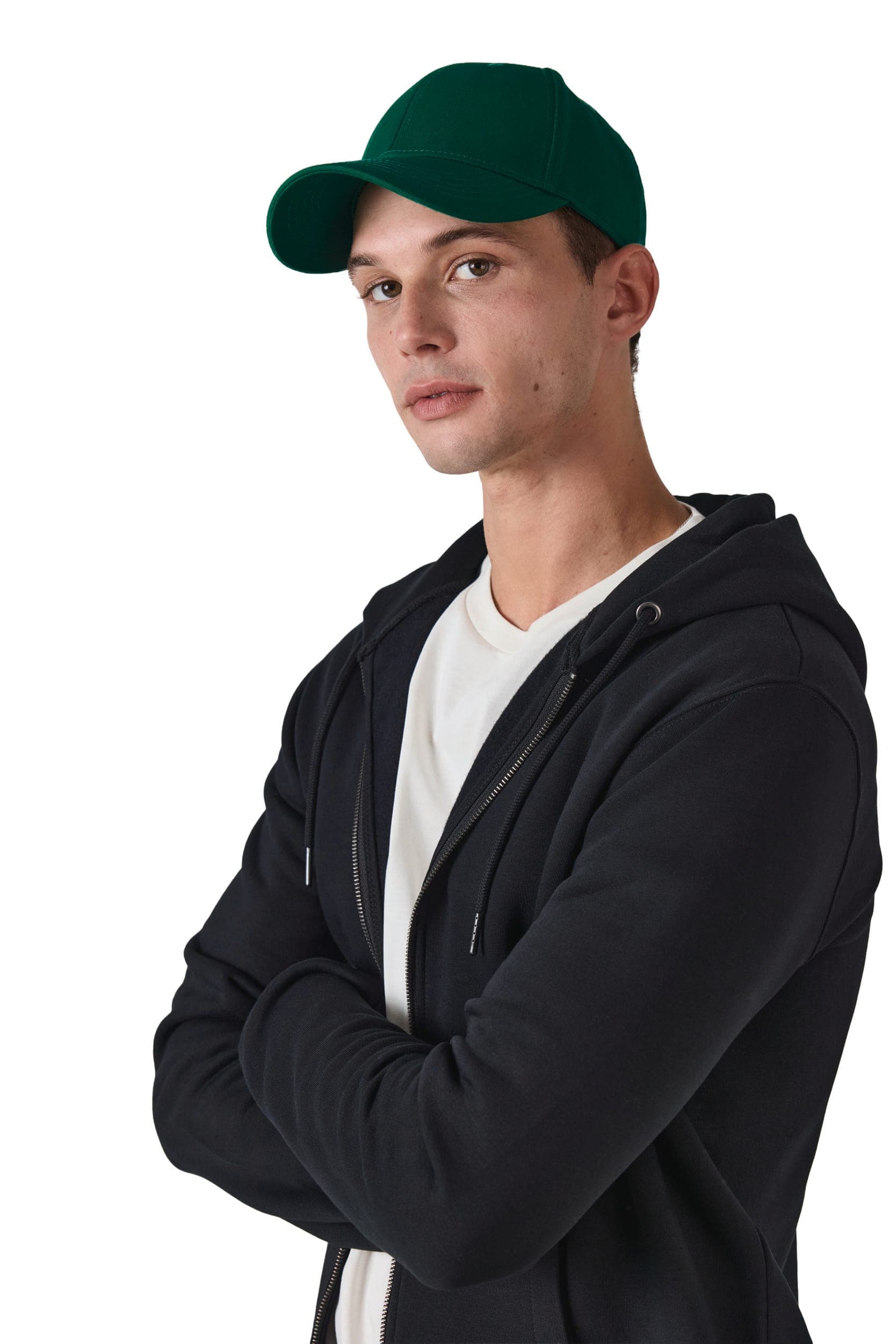 Casquette 6 panneaux - K-up Gold Label en situation