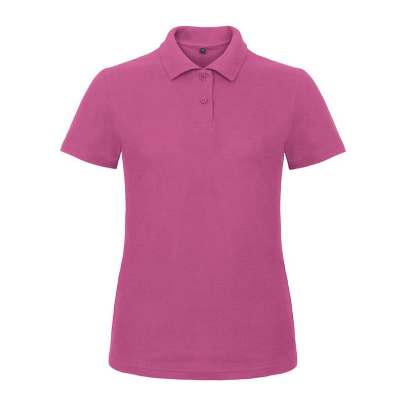 ID.001/ POLO SHIRT WOMEN coloris Fuchsia