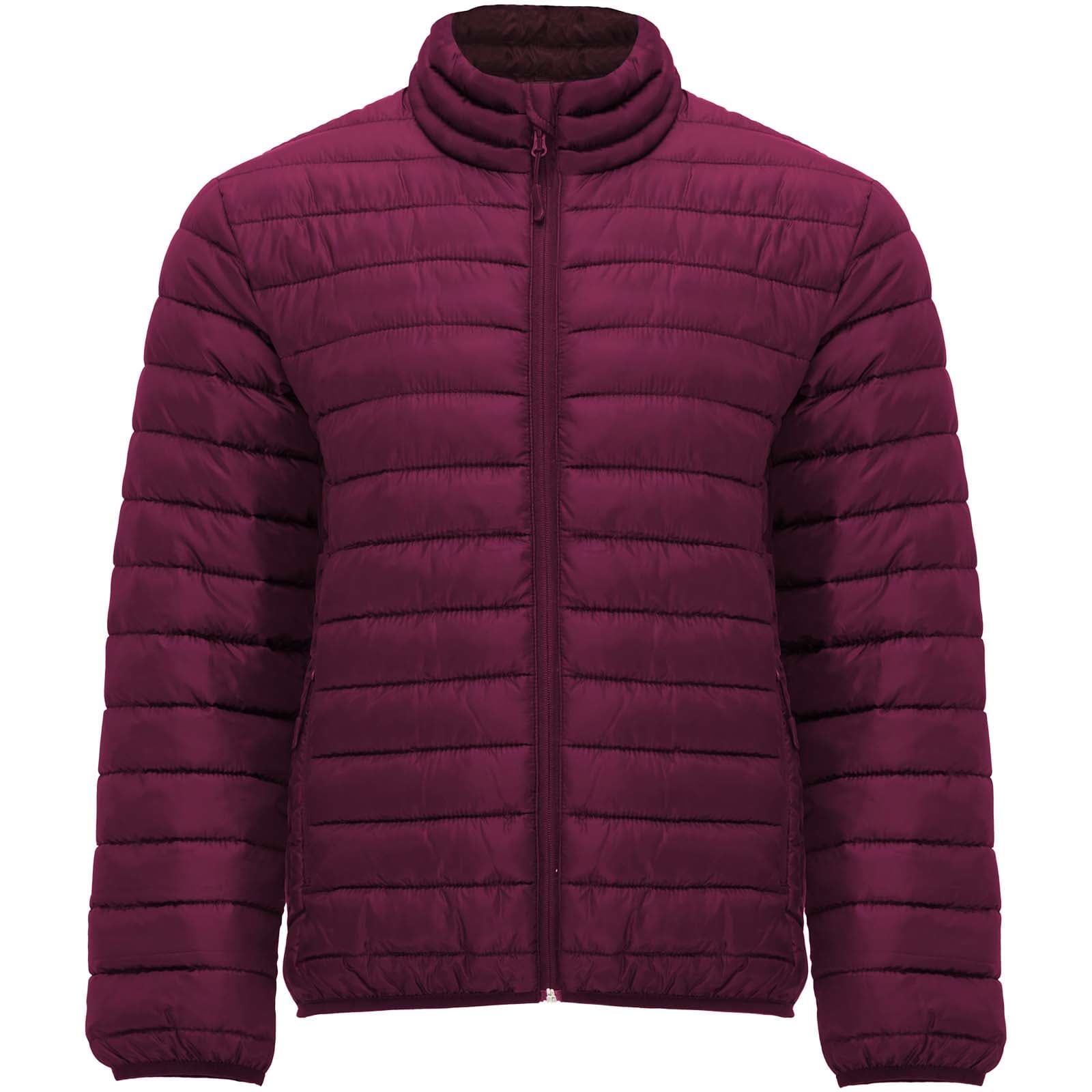 Doudoune Finland avec isolation pour homme coloris Rouge prune
