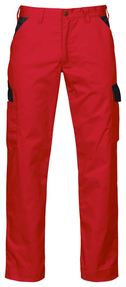 2518 PANTALON SANS POCHES GENOUILLÈRES coloris Rouge