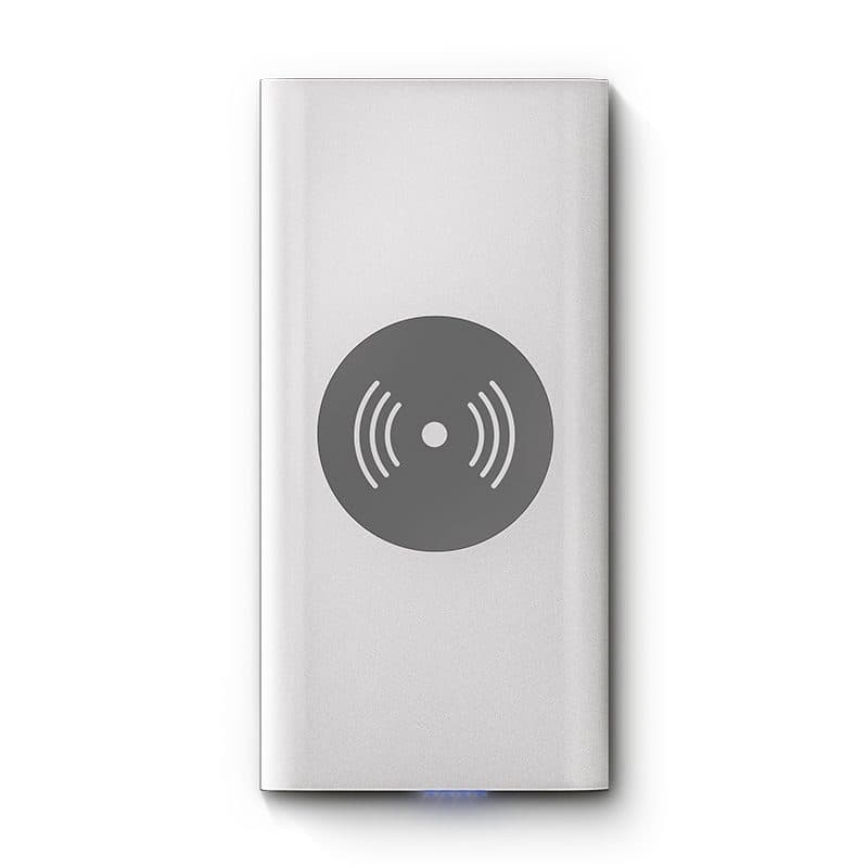 BATTERIE EXTERNE Li-po 8000 mAh ET CHARGEUR PAR INDUCTION en situation