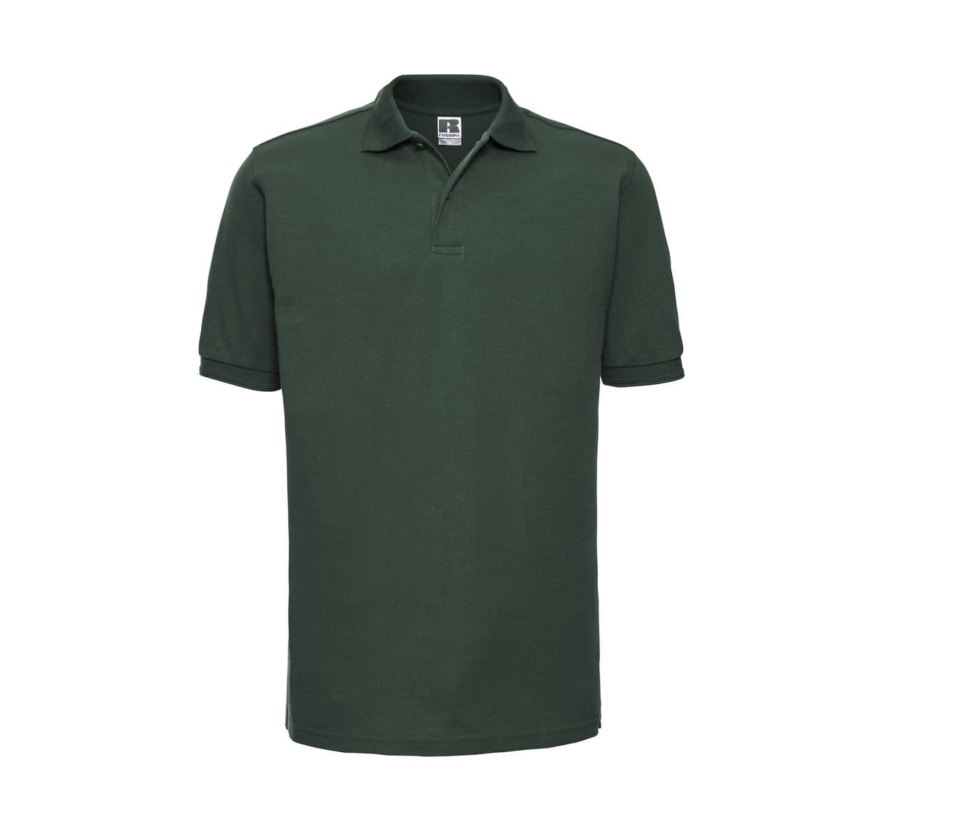 HARDWEARING POLYCOTTON POLO coloris Vert bouteille