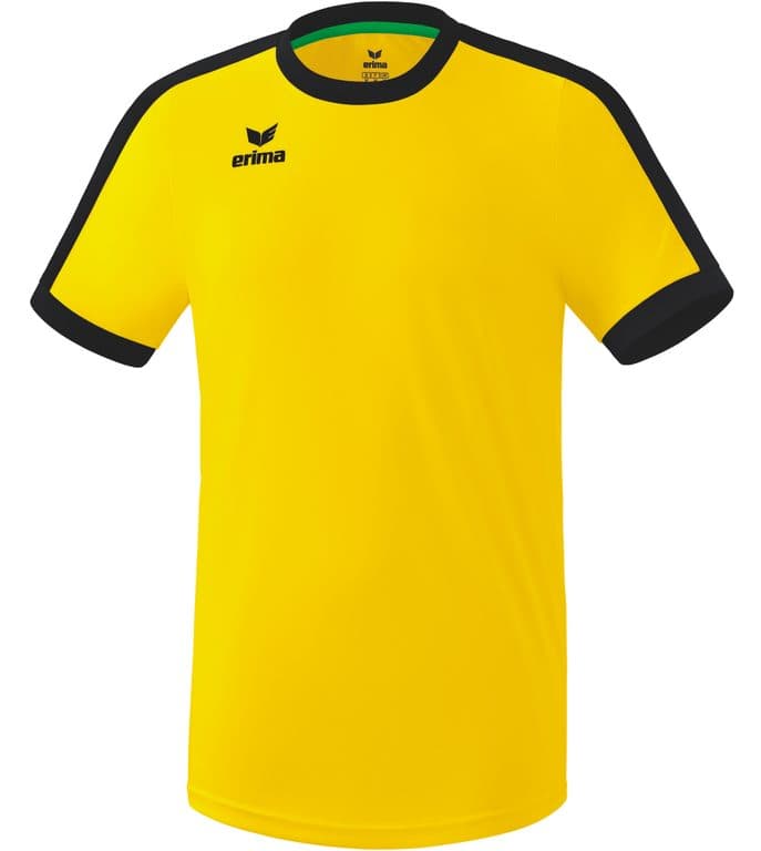 Maillot Retro Star coloris Jaune / Noir