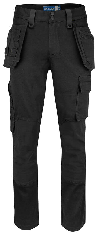 5560 PANTALON STRETCH AVEC POCHES GENOUX ET POCHES JEAN COTON