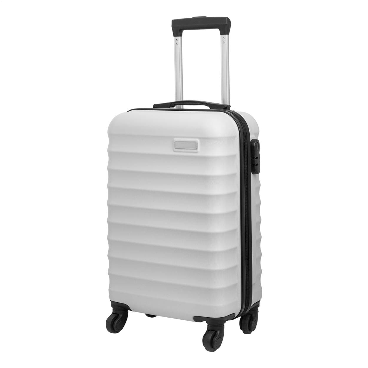 Bagage à main en RPET coloris Argenté