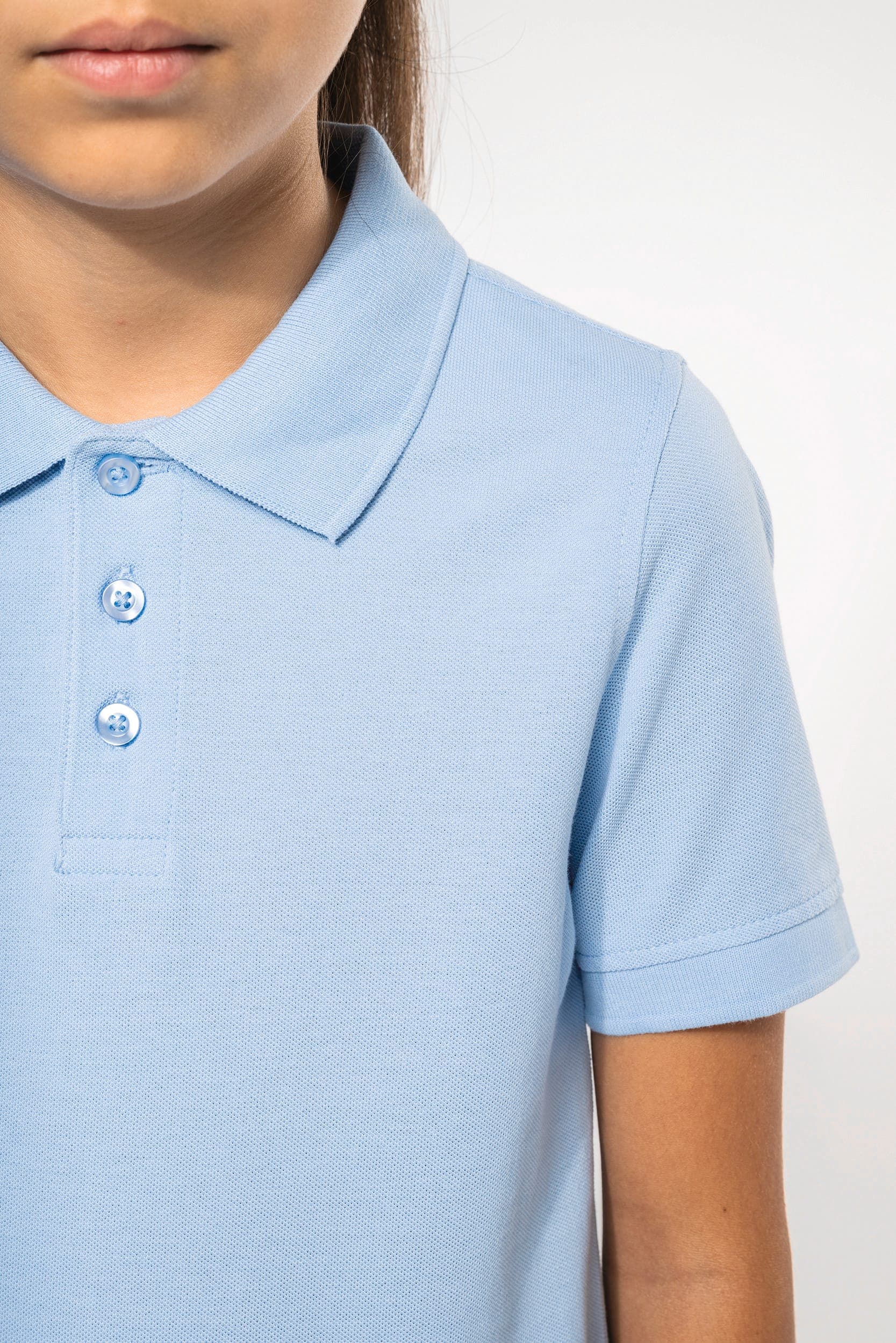 Polo manches courtes enfant en situation