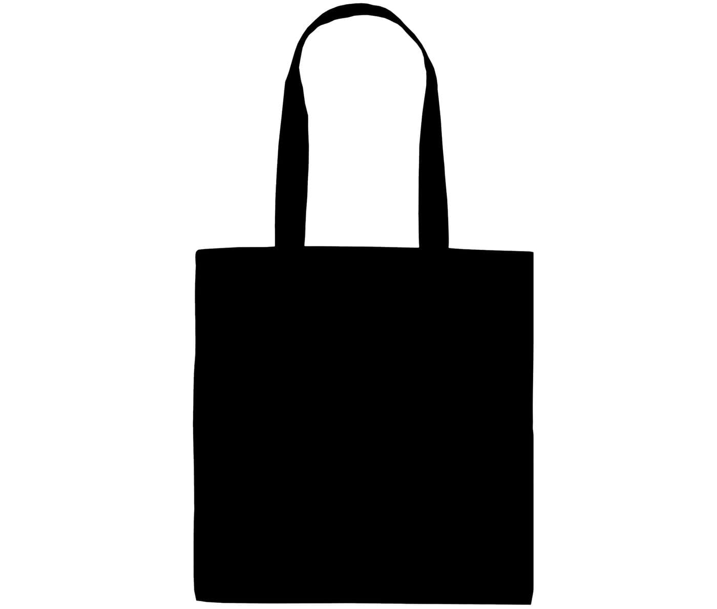 TIGER COTTON SHOPPING BAG coloris Noir