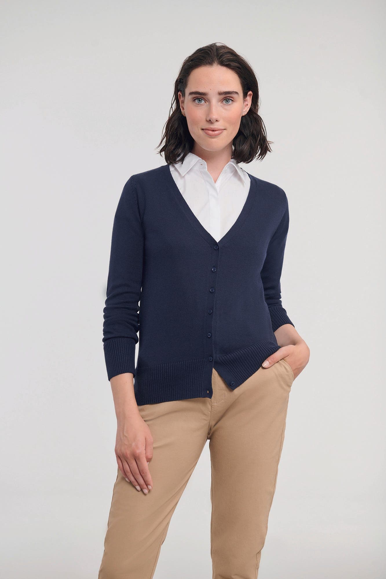Cardigan femme en situation