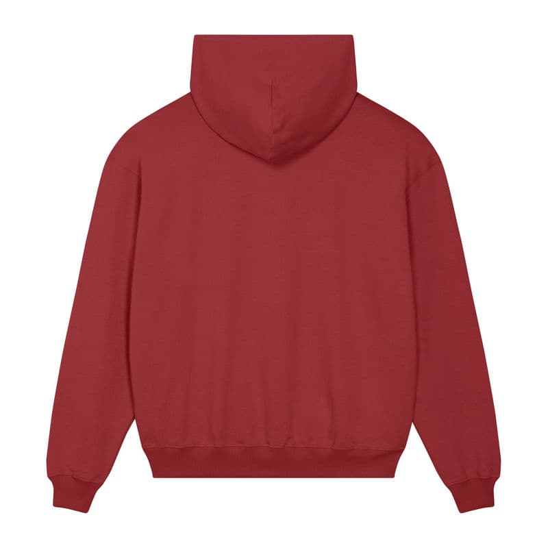 Cooper Dry unisex boxy hoodie  coloris Rouge terre