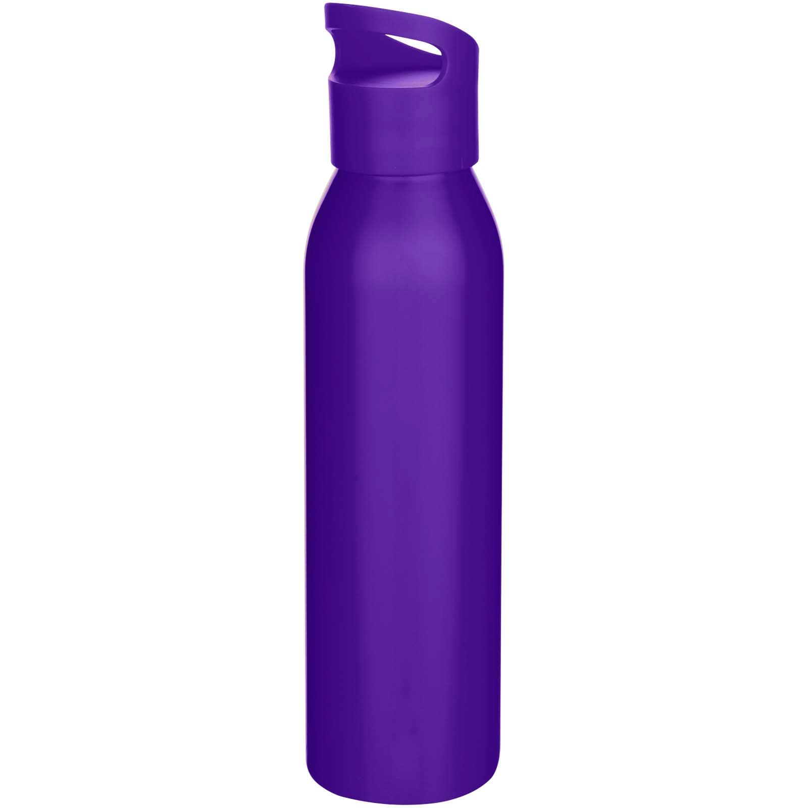 Bouteille d’eau Sky de 650 ml en acier inoxydable recyclé certifié RCS à simple paroi coloris Violet moyen