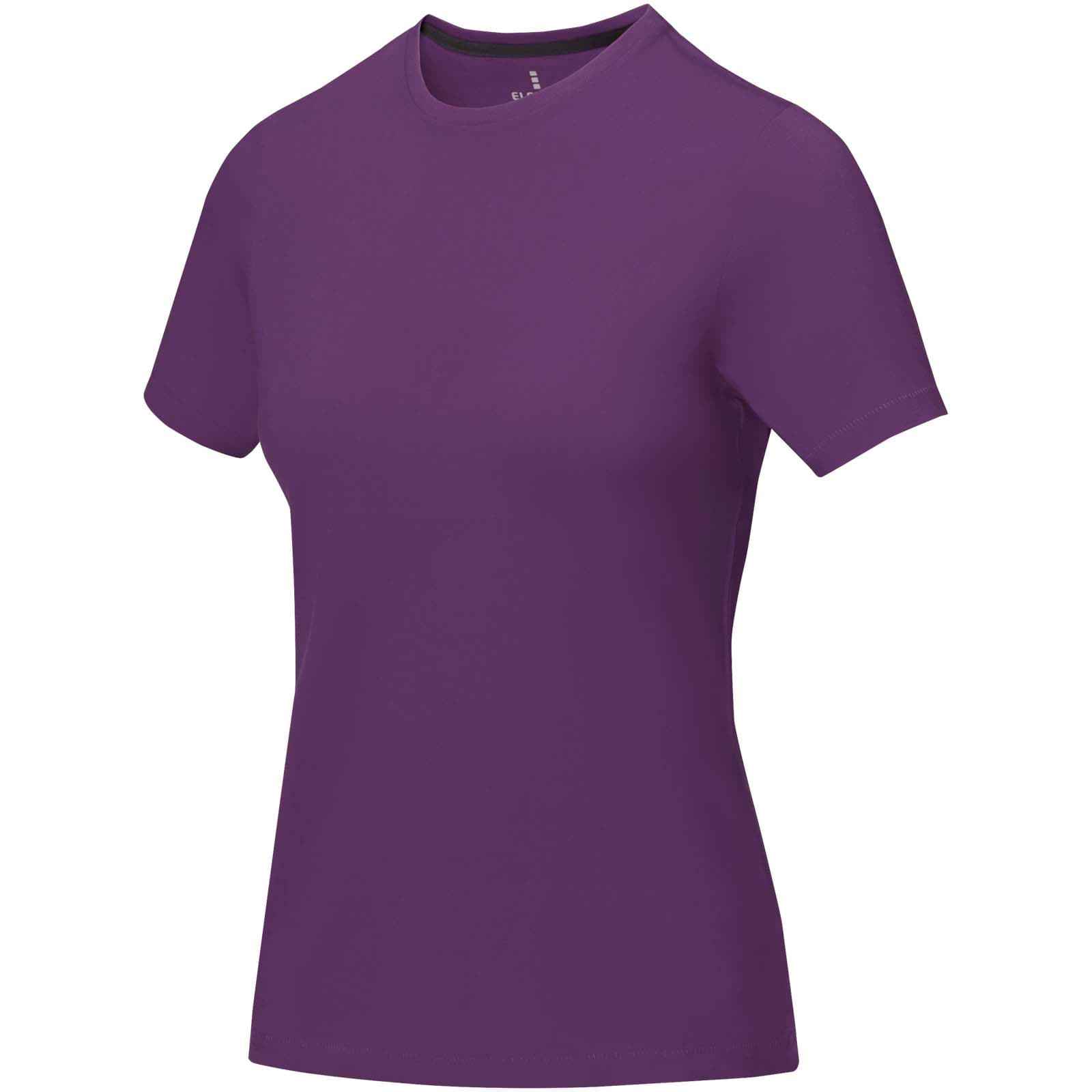 T-shirt manches courtes femme Nanaimo coloris Prune