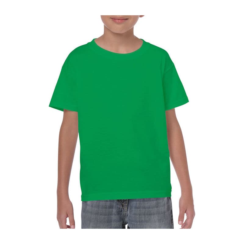 HEAVY COTTON YOUTH T-SHIRT coloris Vert irlandais