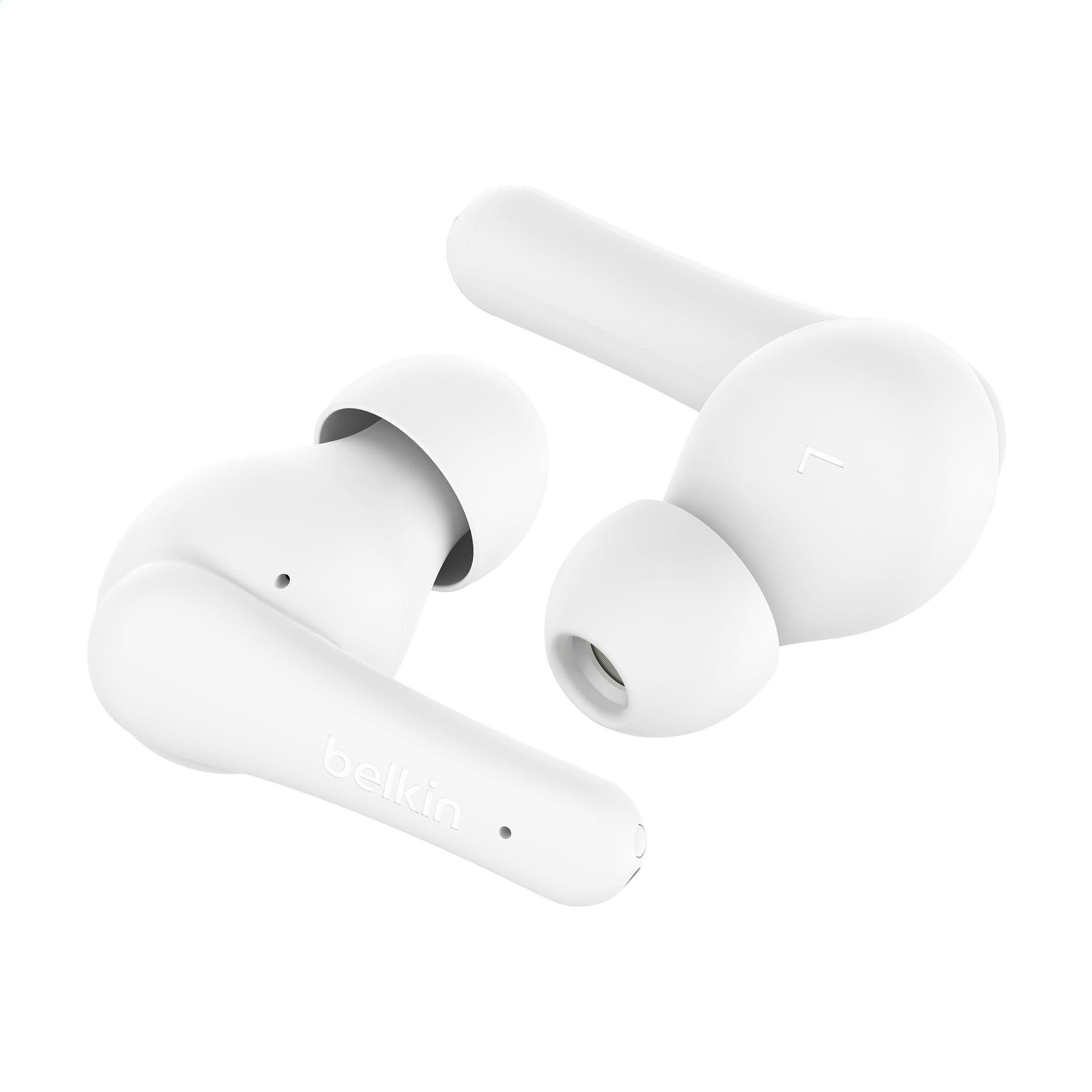 Écouteurs sans fil Belkin SoundForm Rhythm en situation