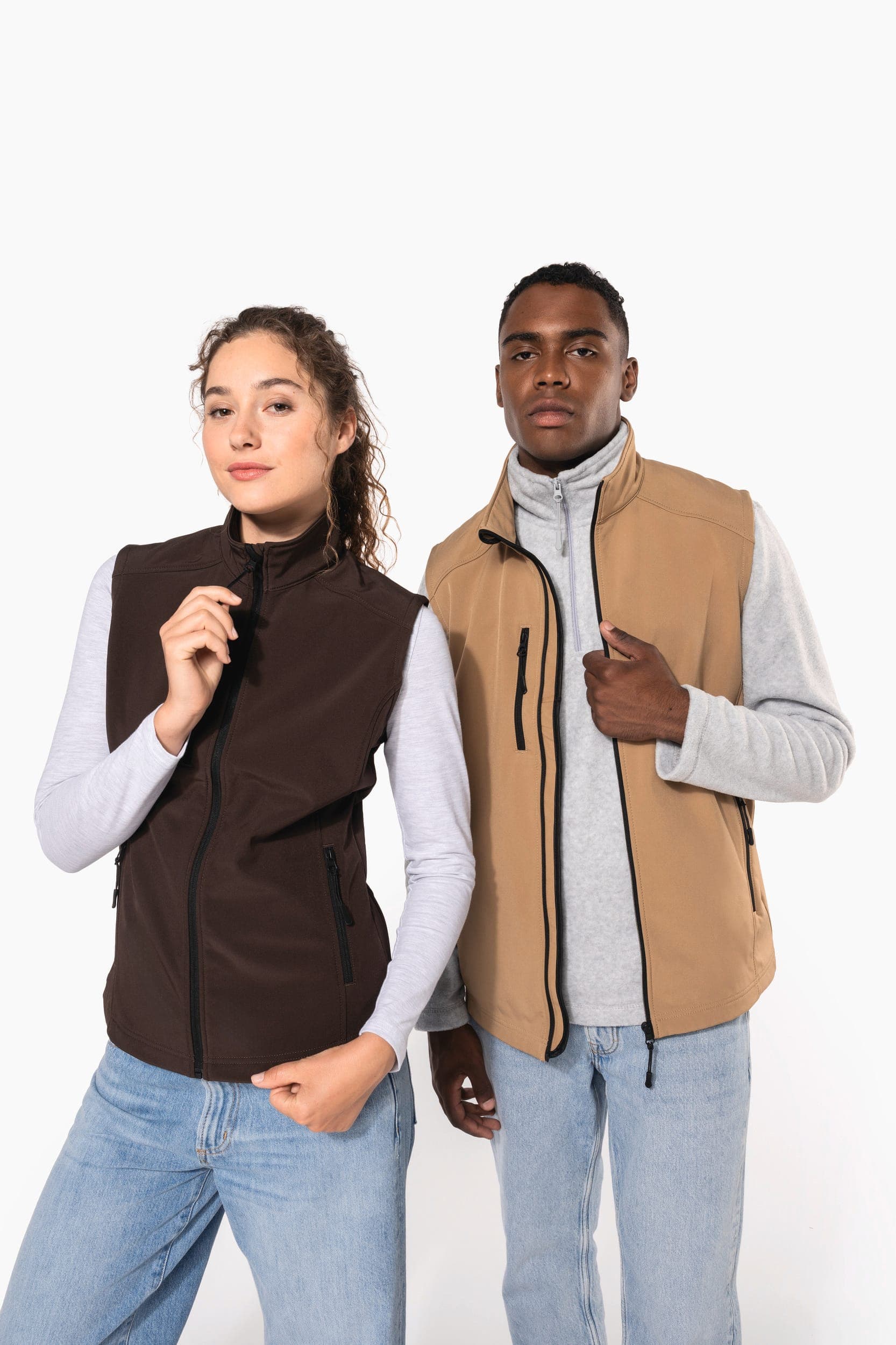 Bodywarmer softshell homme en situation