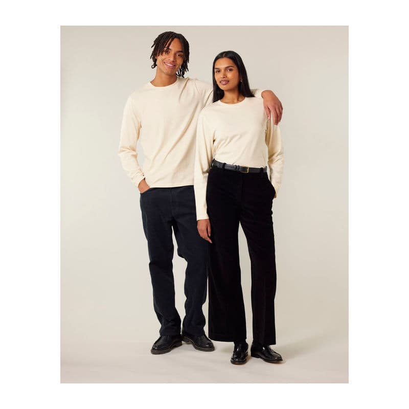 Creator 2.0 unisex long sleeves t-shirt coloris Naturel brut