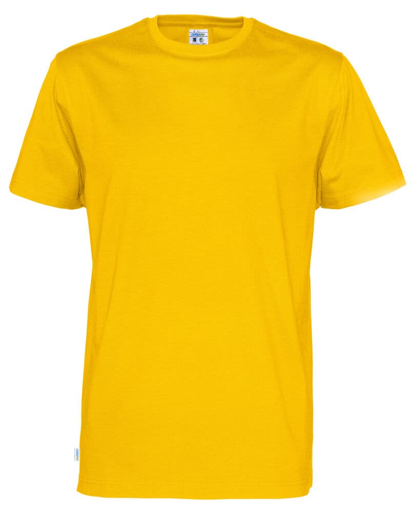 T-SHIRT HOMME - CERTIFIÉ GOTS coloris Jaune