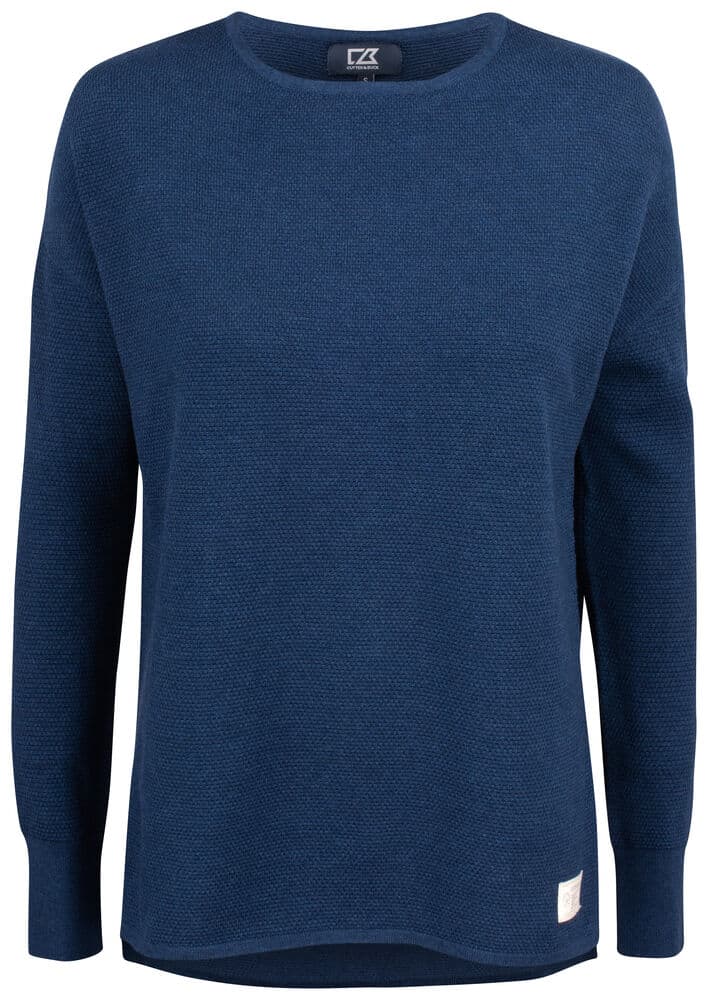 Pull Cutter & Buck Carnation femme coloris Marine chiné