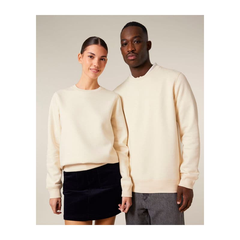 Roller unisex sweatshirt coloris Naturel brut